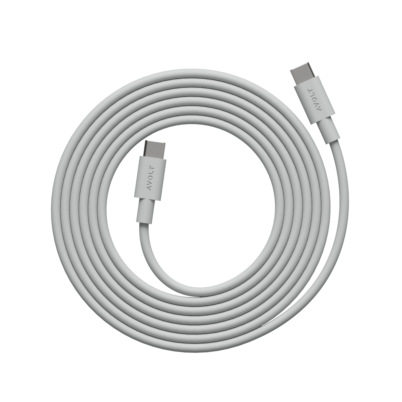 AVOLT Cable 1 USB-C naar USB-C Gotland Grey
