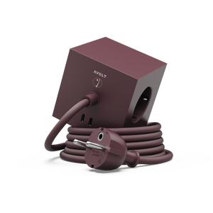 AVOLT Square 1 Bauhaus Archiv Mulberry Red