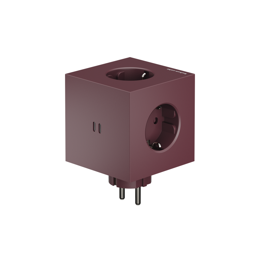 AVOLT Square 2 Bauhaus Archiv Mulberry Red