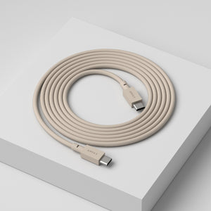 AVOLT Cable 1 USB-C naar USB-C Nomad Sand