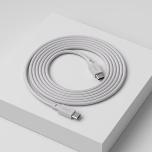AVOLT Cable 1 USB-C naar USB-C Gotland Grey